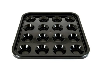 Ball Tray, 57,2 mm, black, Pool