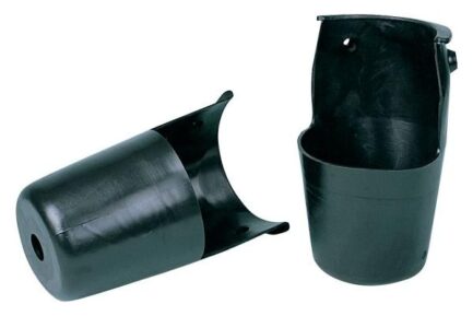 Drop Rubber Pocket for Dynamic I, black ,Set of 6Pcs.
