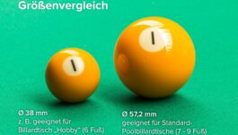 Ball Set Classic A-Quality, 38 mm, Pool