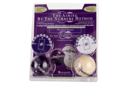 Trainingballset "Aramith Aiming by the numbers", 57,2mm