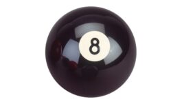 Classic Ball No 8, black, 57,2 mm