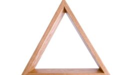 Triangle DKH1, solid wood, for balls 57.2mm