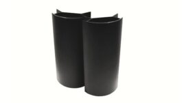 Lower Corner Cover Set for Eliminator & Triumph, black, 4Pcs