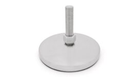 Billiard Table Leg Leveler, Pool, Dynamic III, 4 pcs., Adjustable, matt silver