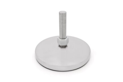 Billiard Table Leg Leveler, Pool, Dynamic III, 4 pcs., Adjustable, matt silver