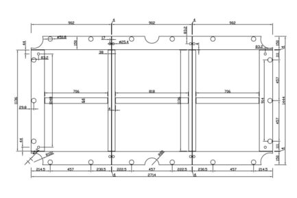 Slate Plate, 9 ft., 25 mm, Frame, 3 pc. - Imagem 2