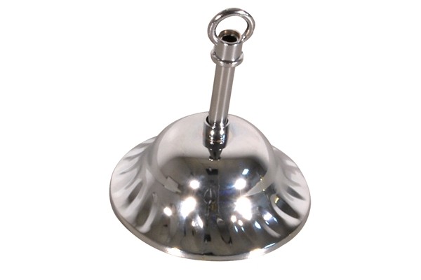 Pool Table Light, Crown, Silver, 4 Lampshades, Ø 38 cm, 146 cm - Image 4