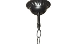 Billiard Lamp “Opera”, black, 3 Bells, Ø38cm, 156cm