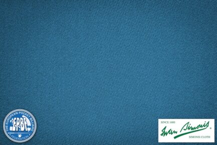 Oddment Billiard Cloth, Simonis, various colors and sizes,  Tournament-Blue,  195 x 140cm, Simonis 860