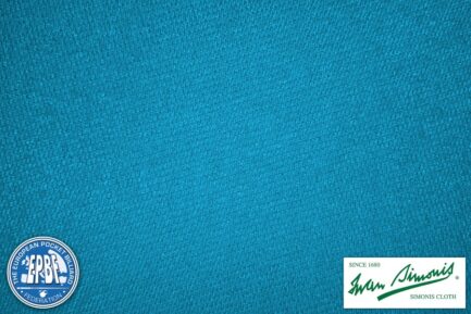Billiard Cloth, Simonis 860 HR, 165 cm, tournament blue