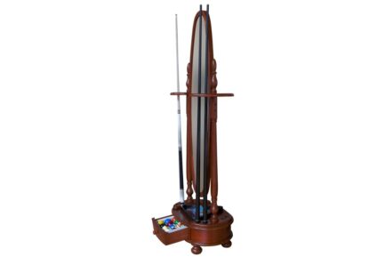 Billiard Cue Stand Dublin, with mirror, mahogany, Pool & Pyramid - Image 2