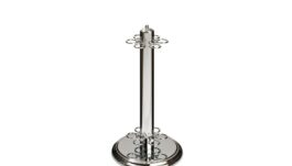Billiard Cue Rack Nova QN for 6 Cues, silver