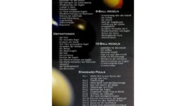 DVD Pool Billiard Rules 8-Ball/10-Ball, German, 110min