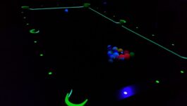 Ball Set Aramith glow in the dark, 57,2 mm, Pool