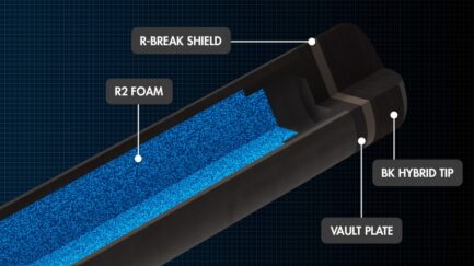 Billiard Cue, Pool, Predator BK Rush Gold NW, Revo Break, Uni-Loc - Imagem 7