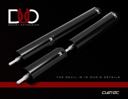 Cue Extension, Cuetec Duo Extensions, incl. adapter, metallic-black - Image 4