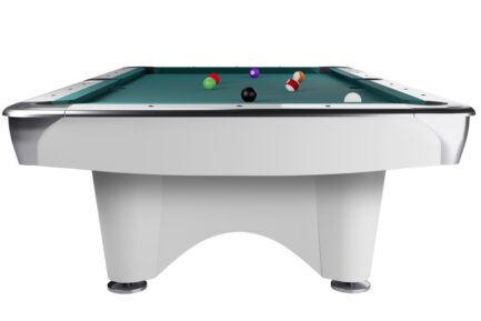 Billiard Table Dynamic III, shining white, Pool, 8 ft, Simonis 860 royal blue - Imagem 4