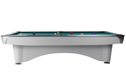 Billiard Table Dynamic III, shining white, Pool, 8 ft, Simonis 860 royal blue - Imagem 6