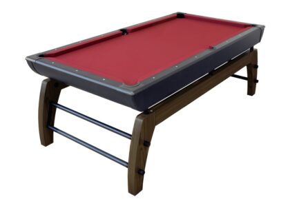 Billiard Table, Pool, Montego, 7 ft., black-silver, with cover plate, oak  (55074070)