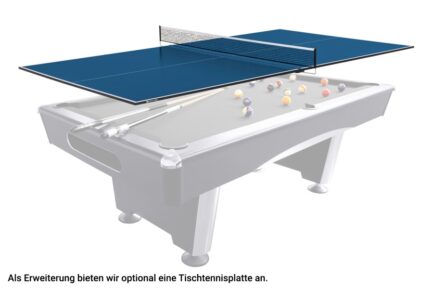 Billiard Table, Pool, Eliminator, 8 ft., Club Cloth burgundy (no extra charge) - Image 7
