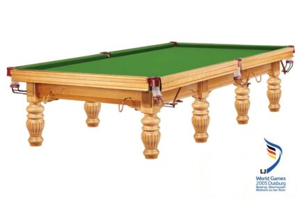 Billiard Table, Snooker, Dynamic Prince, Oak, 12 ft.