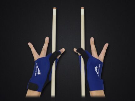 Billiard Glove, Mezz MGR-A, Navy-Blue, usable with both hands, L&XL - Image 2