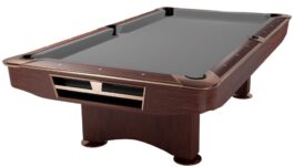 Billiard Table, Pool, Competition II, 9 ft., Mahogany, Simonis 860 grey