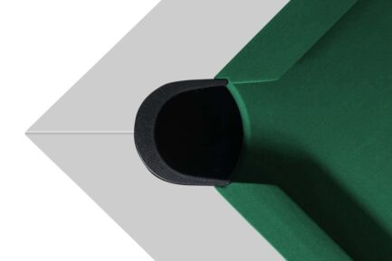 Pool Table / Dining Table, Mozart, 7 ft., matte white, Pool, Club Cloth yellow green - Imagem 7
