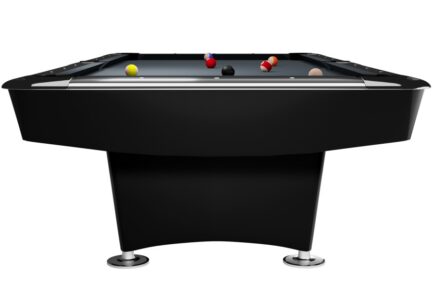 Billiard Table Dynamic II, shining black, Pool, 7 ft, Simonis 860 red - Image 3