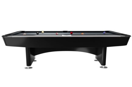 Billiard Table Dynamic II, shining black, Pool, 7 ft, Simonis 860 red - Image 5