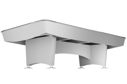 Billiard Table, Pool, Dynamic II, 7 ft., shining white, Simonis 760 burgundy - Imagem 6
