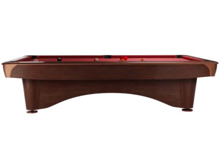 Billiard Table Dynamic III, brown, Pool, 9 ft., Simonis 760 yellow green - Imagem 6