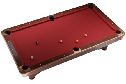 Billiard Table Dynamic III, brown, Pool, 9 ft., Simonis 760 yellow green - Imagem 5