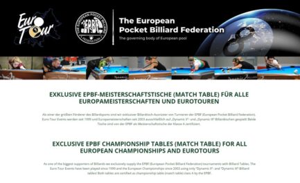 Billiard Table Dynamic II, 9 ft, brown, Pool, Simonis 760 tournament blue - Imagem 8
