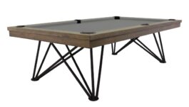 Pool Table / Dining Table, Dauphine, Silver Mist Oak, 7 ft., Simonis 760 grey