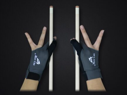 Billiard Glove, Mezz MGR-H, Grey, usable with both hands, S&M - Image 2
