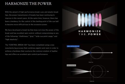 Cue Tip, Kamui Control Break SAI Hard, 15 mm, 7 Layers - Imagem 2