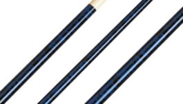 Billiard Cue Classic Triton TRI-3, blue, one-piece, Pool