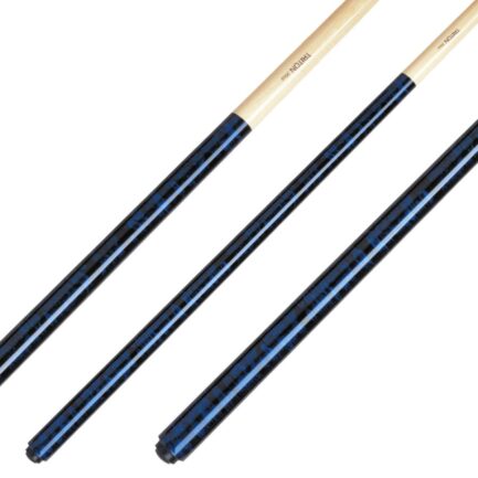 Billiard Cue Classic Triton TRI-3, blue, one-piece, Pool - Image 2