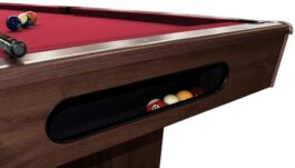 Billiard Table Dynamic Triumph, brown, Pool, 7 ft., Club Cloth yellow green
