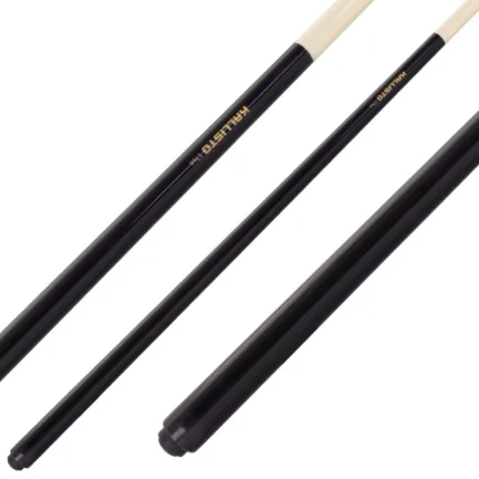 Billiard Cue Classic Kallisto KA-1, black, one-piece, Snooker - Image 2