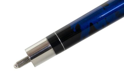 Billiard Cue Classic Flash, blue, 5/16x18, Pool - Image 4
