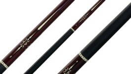 Billiard Cue, Pool, Cuetec Warrior, Burgundy, 3/8×14