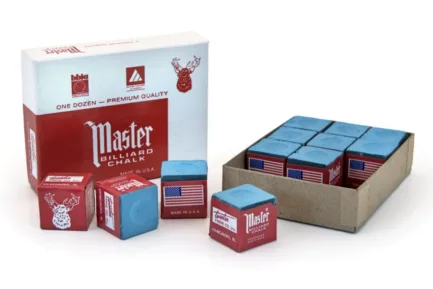 Cue Chalk, Master, Sky Blue, 12 pc. Pack