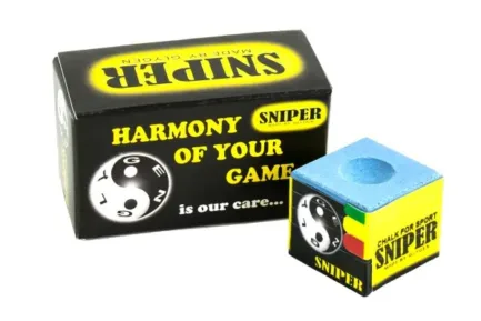 Billiard Chalk, Sniper, blue