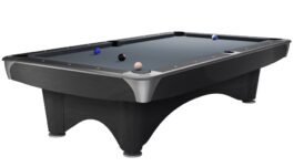 Billiard Table, Pool, Dynamic III, 9 ft., Grey, Simonis 860 shark grey