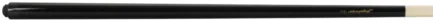 Billiard Cue Classic Jupiter JU-2, metal screw in tip, black, one-piece, Pool