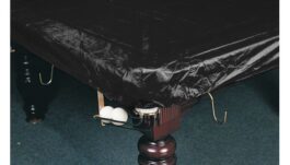 Table Cover, 9 ft., black. PVC, 3,0 m x 1,9 m