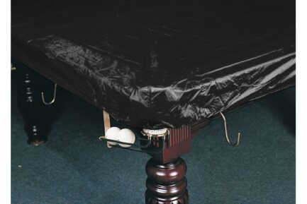 Table Cover, 10 ft., black, PVC, 3,2 m x 1,8 m