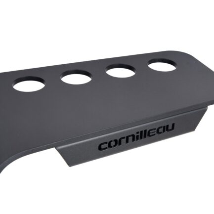 Billiard Cue Rack, Cornilleau, black, for 4 cues + triangle - Image 3